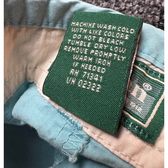 L.L. Bean Womens Light Blue Convertible Roll-Up Pants 12 Pet Cotton Blend - Picture 4 of 12